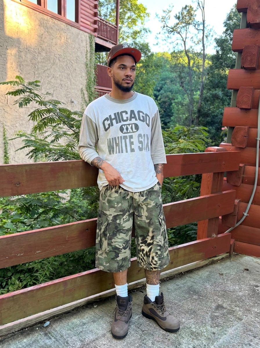 UNSEEN-Studios Jaguar Camo Cargo Shorts