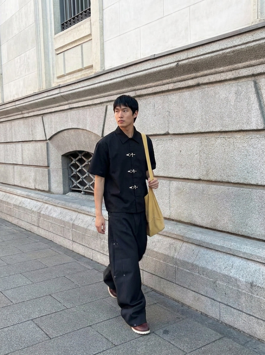 UNSEEN-Studios Buckle Shirt