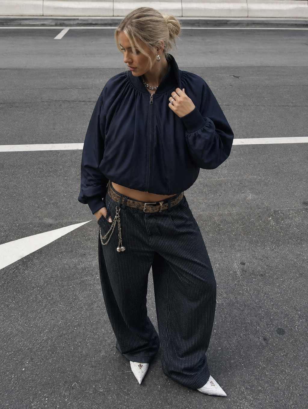 UNSEEN-Studios Evelin Pleated Jacket