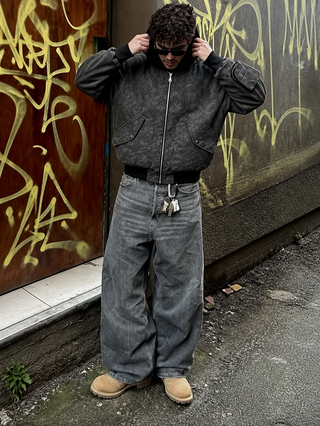 UNSEEN-Studios Sector Utility Bomber Jacket