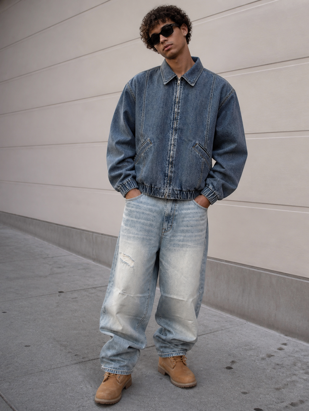 UNSEEN-Studios Tokio Backstreet Denim Jacket