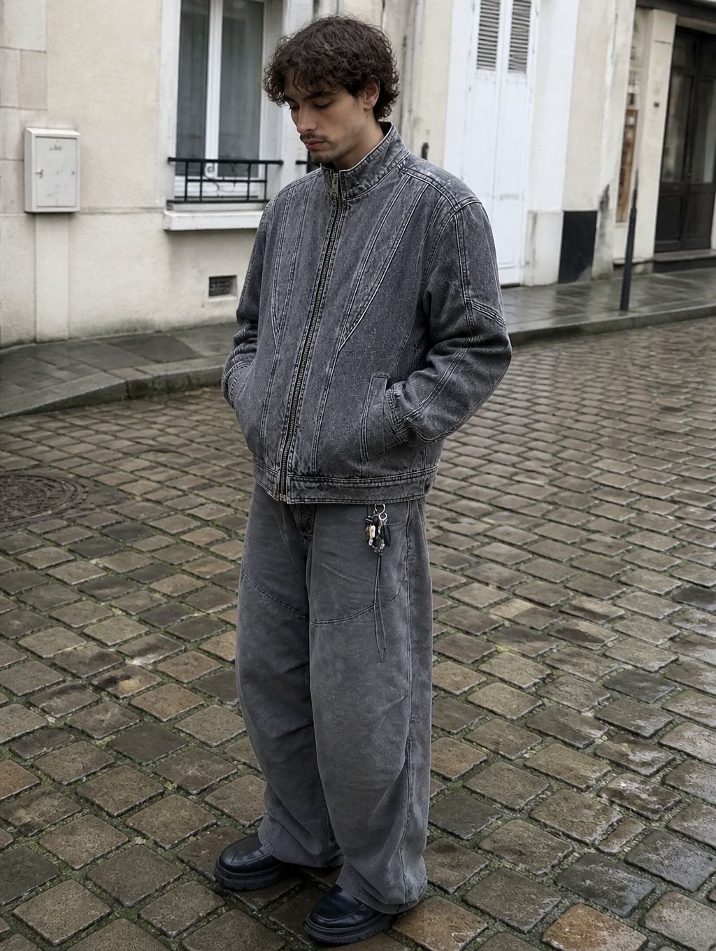 UNSEEN-Studios Ghostwash Denim Jacket