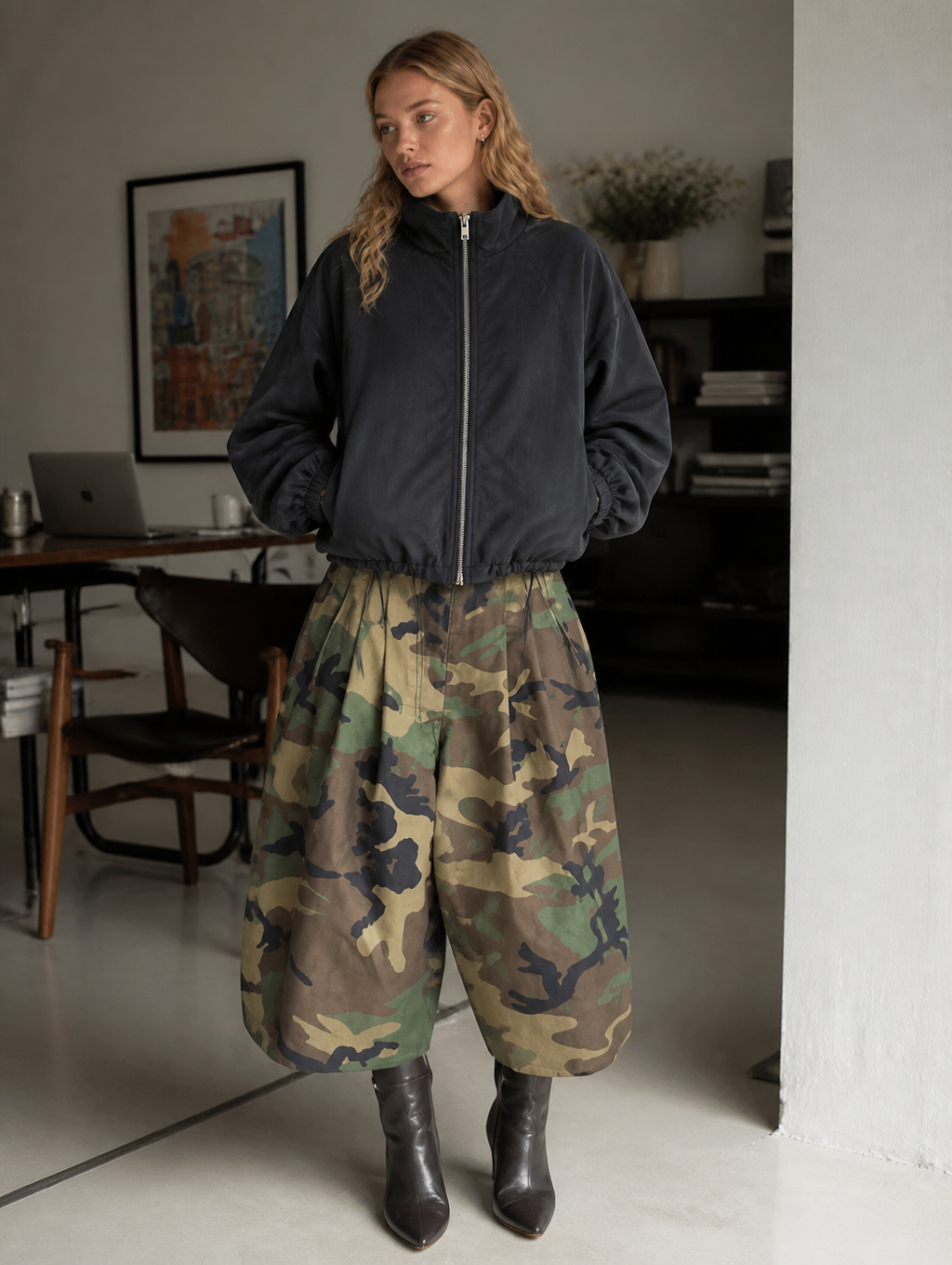 UNSEEN-Studios Airwave Cropped Wind Jacket