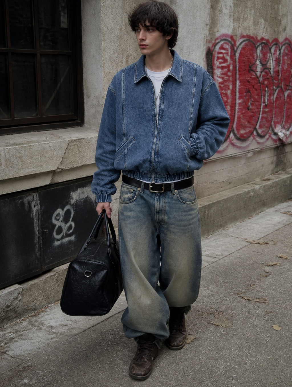 UNSEEN-Studios Tokio Backstreet Denim Jacket