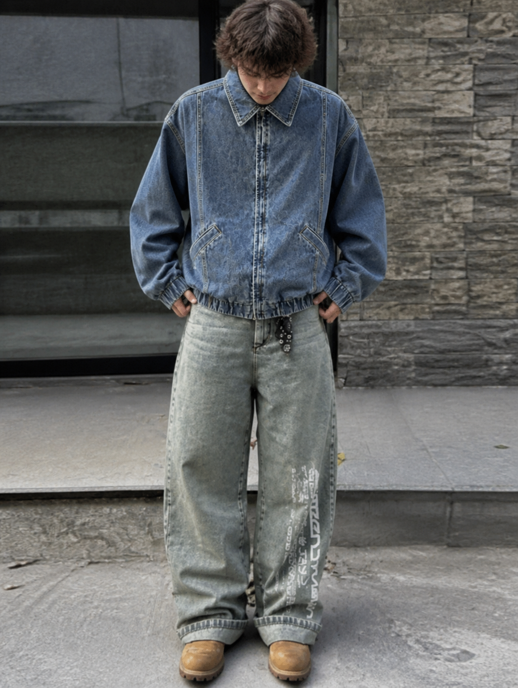 UNSEEN-Studios Tokio Backstreet Denim Jacket