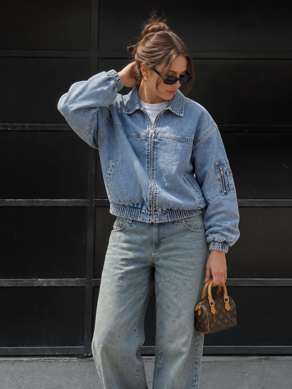 UNSEEN-Studios Vintage Washed Denim Jacke