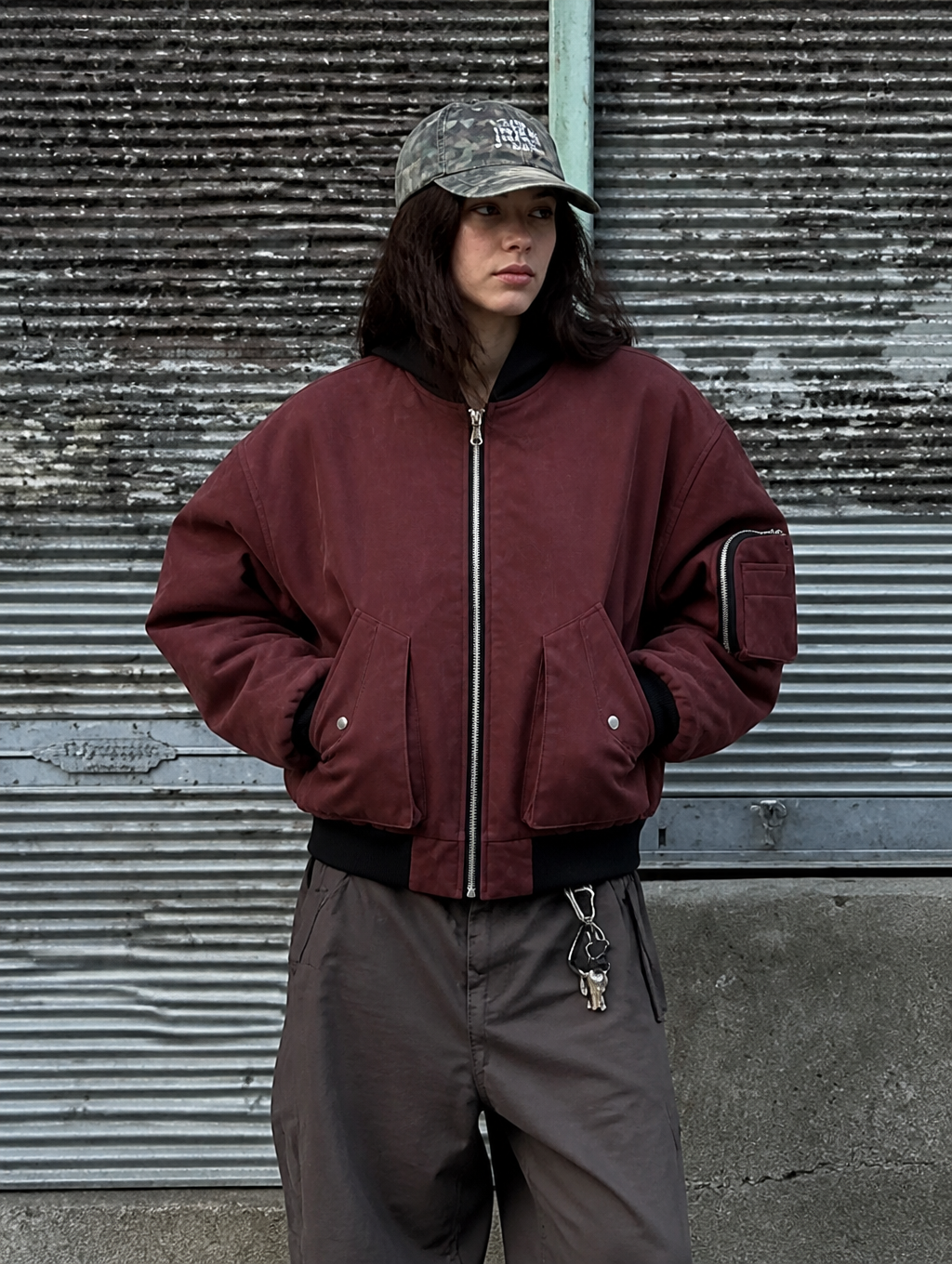 UNSEEN-Studios Sector Utility Bomber Jacket