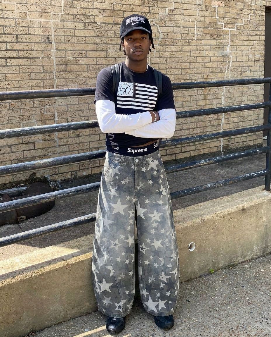UNSEEN-Studios Rockstar Star Jeans