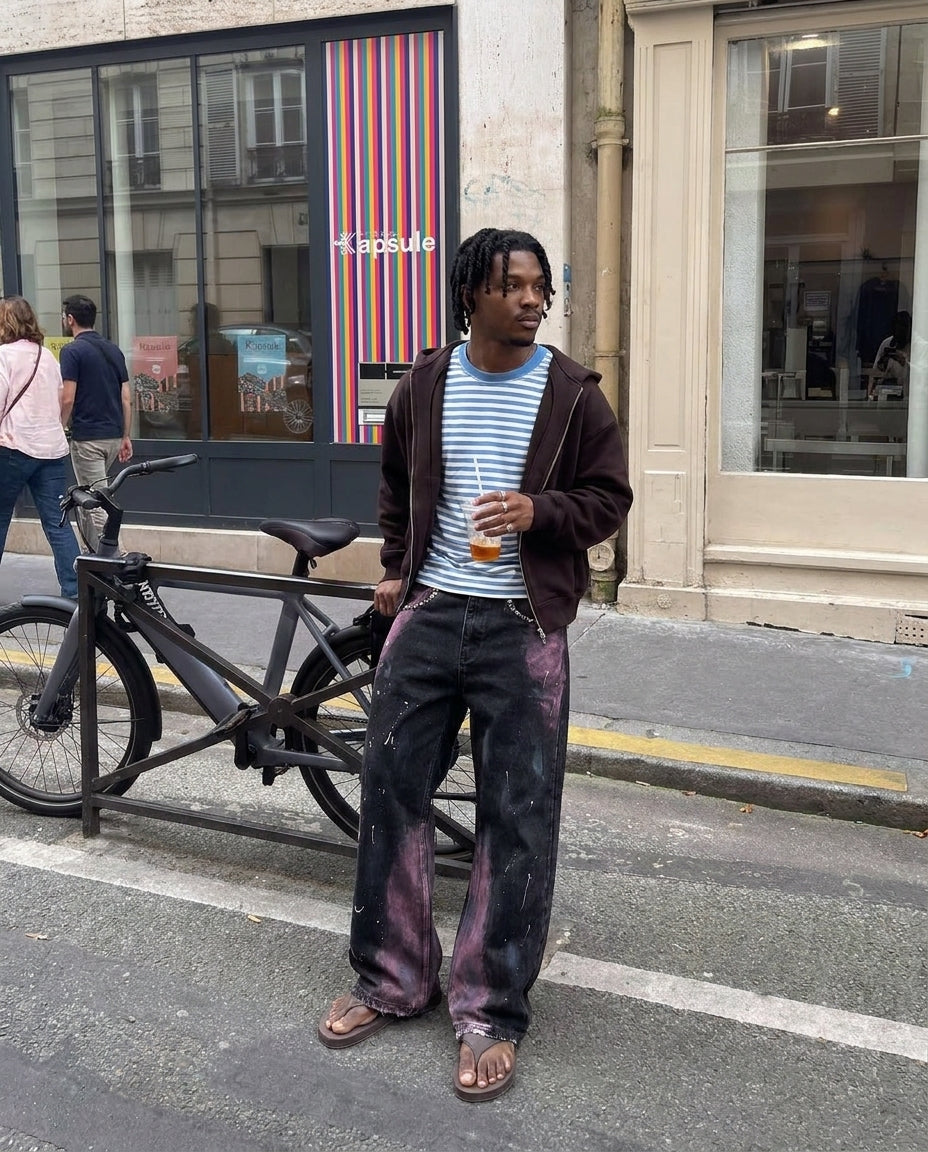UNSEEN-Studios Void Paint Jeans