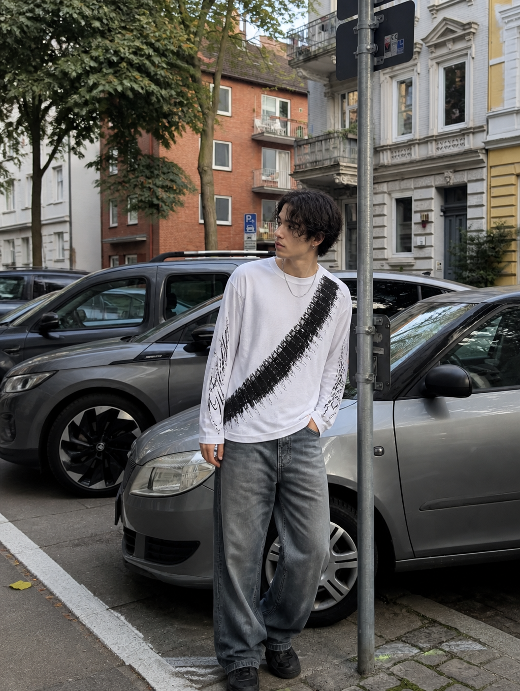 UNSEEN-Studios Cartridge Belt Waffle Longsleeve