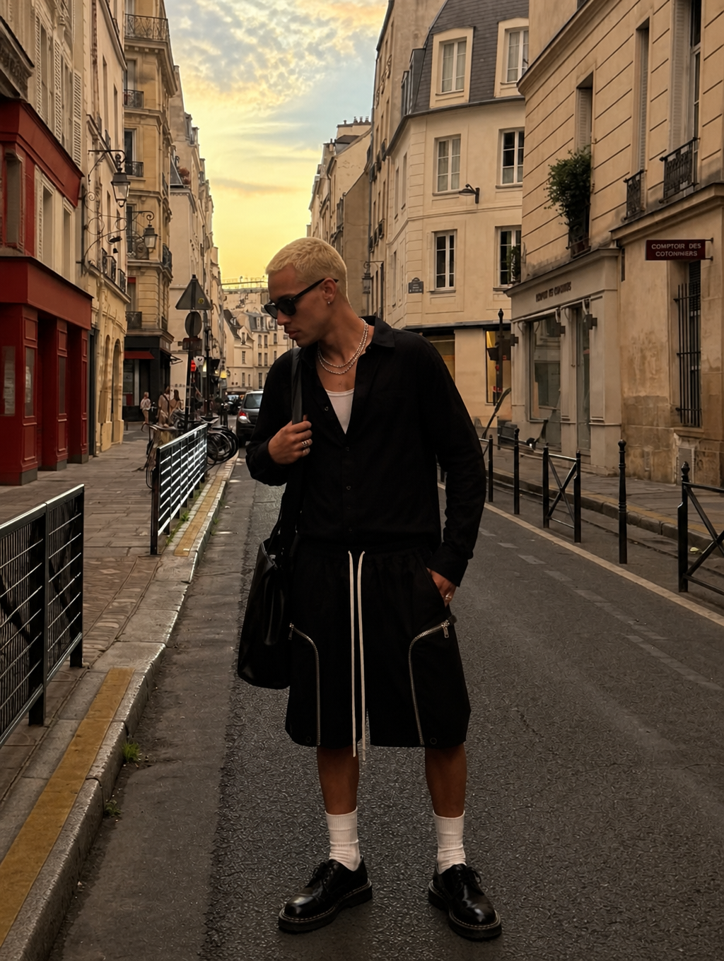 UNSEEN-Studios Antagonist Zip Cargo Shorts