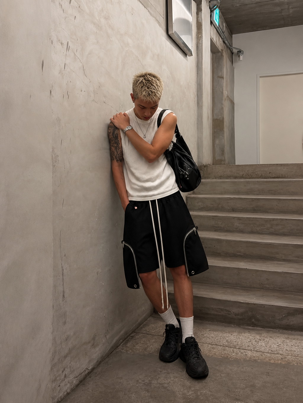 UNSEEN-Studios Antagonist Zip Cargo Shorts
