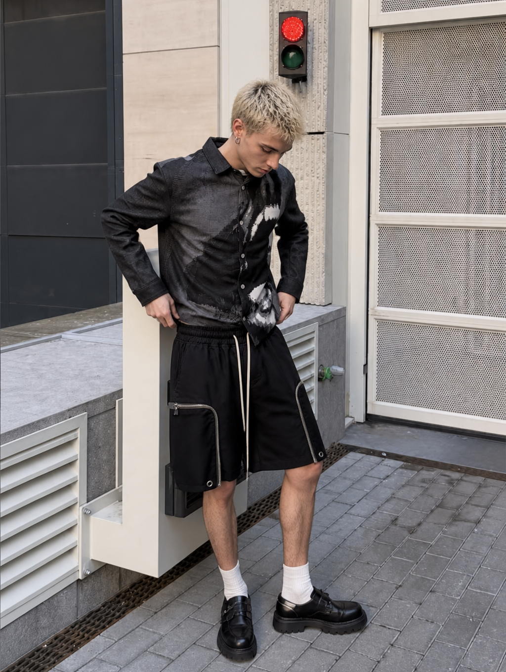 UNSEEN-Studios Antagonist Zip Cargo Shorts