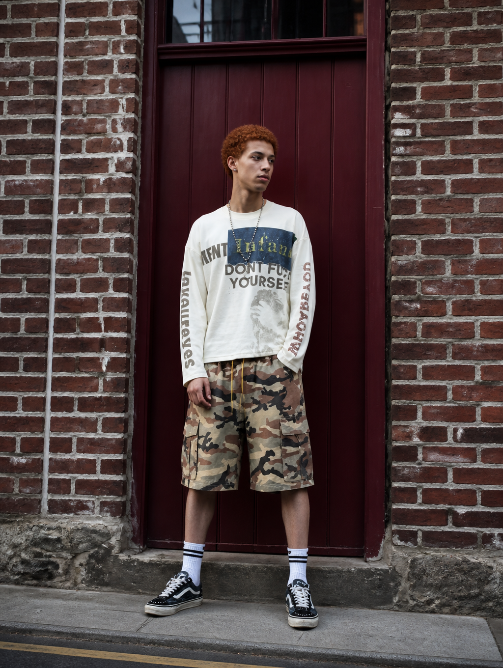UNSEEN-Studios Nomad Camo Cargo Shorts