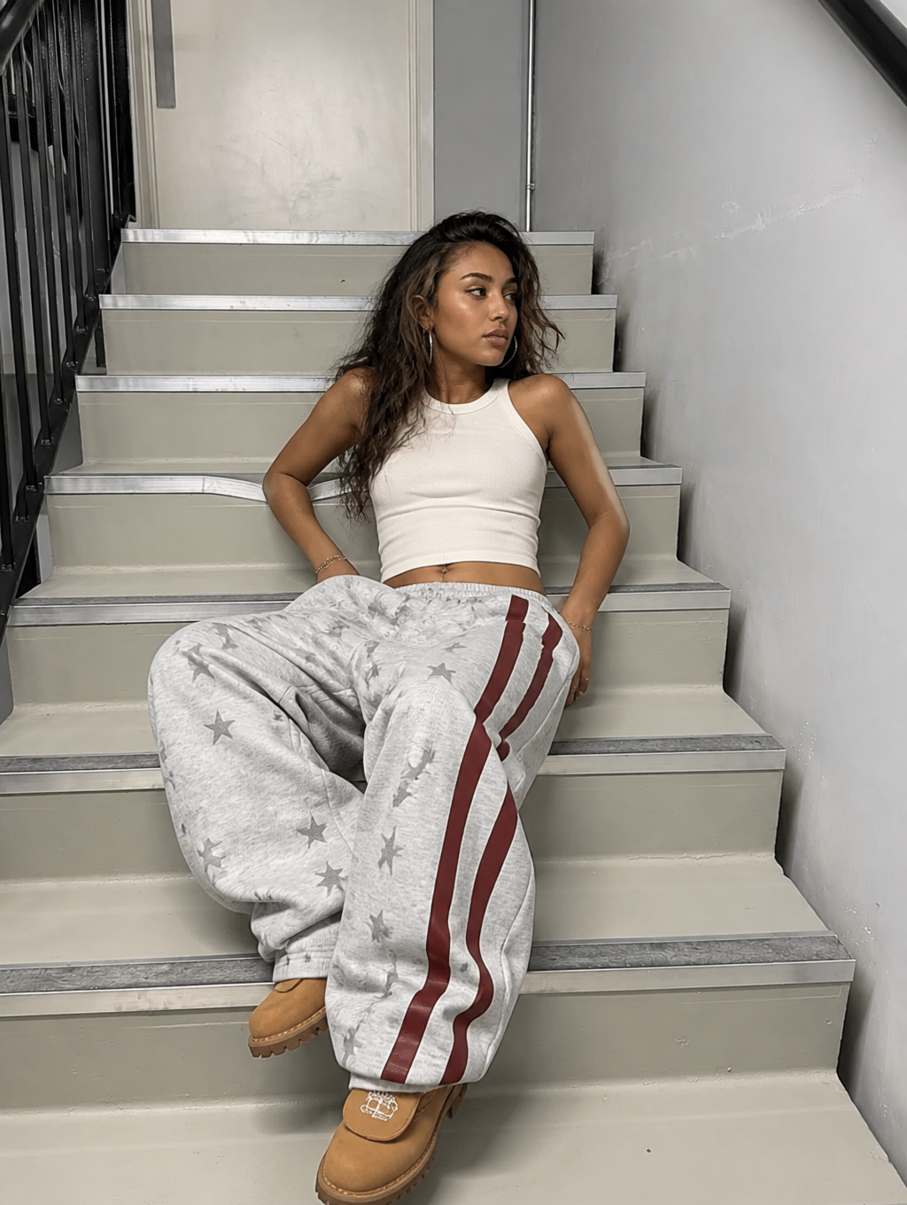 UNSEEN-Studios Liberty Wide Leg Baggy Sweatpants