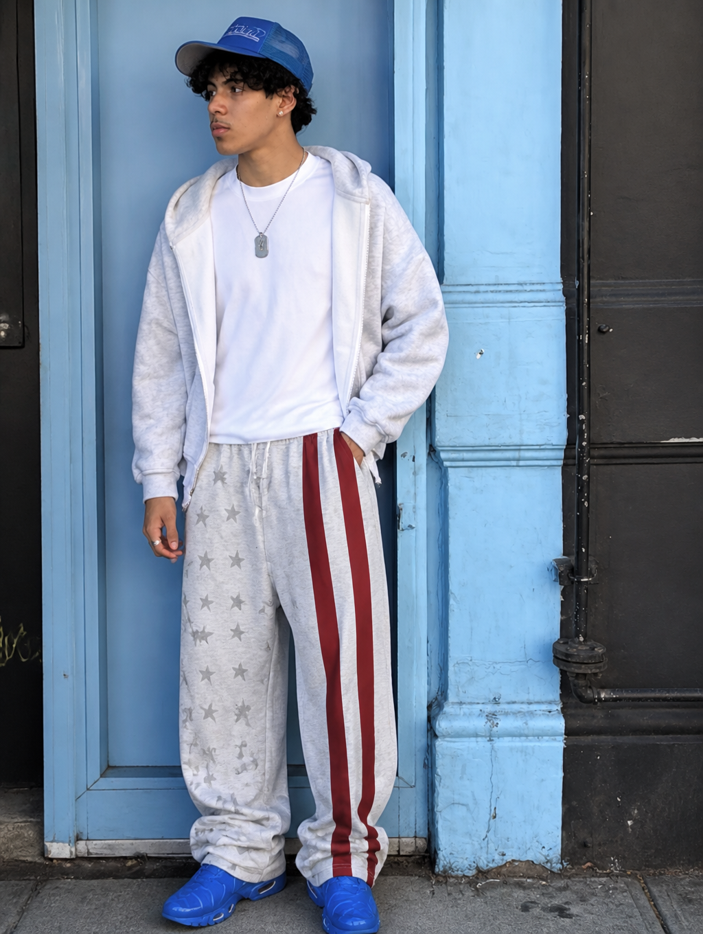 UNSEEN-Studios Liberty Wide Leg Baggy Sweatpants