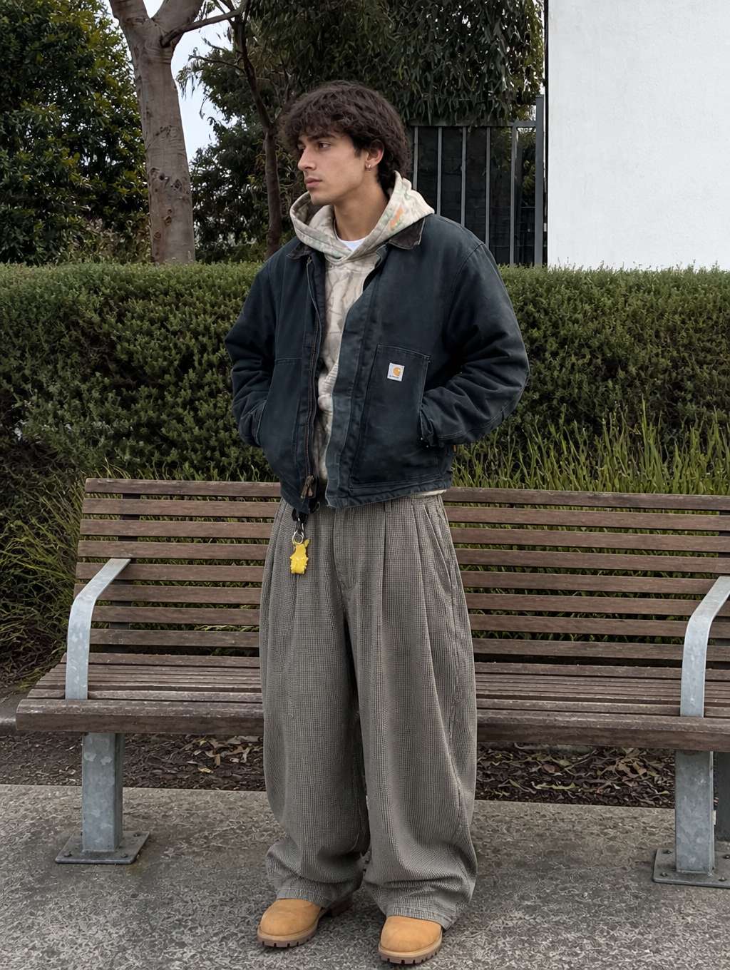 UNSEEN-Studios Tailored Pleated Bundfaltenhose