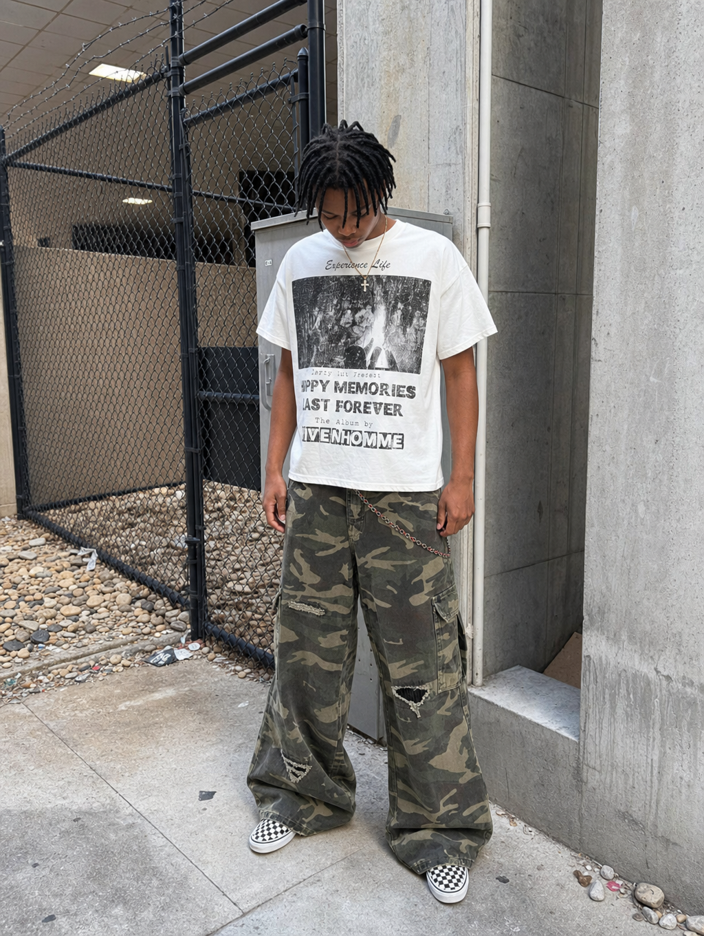 UNSEEN-Studios Phantom Camo Cargo Jeans