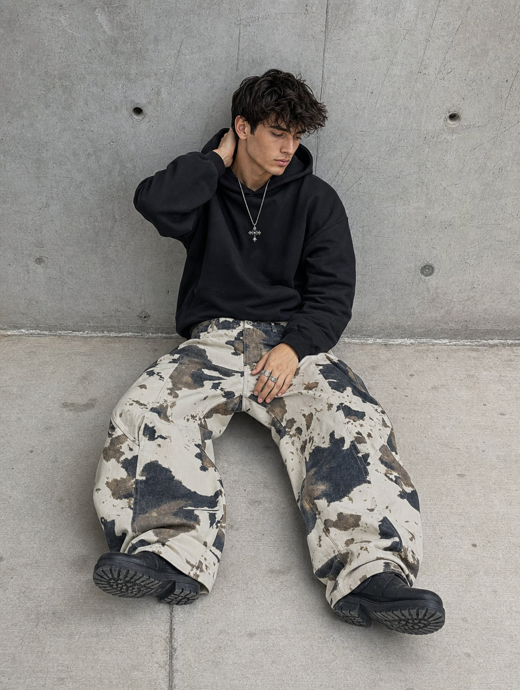 UNSEEN-Studios Outland Camo Jeans