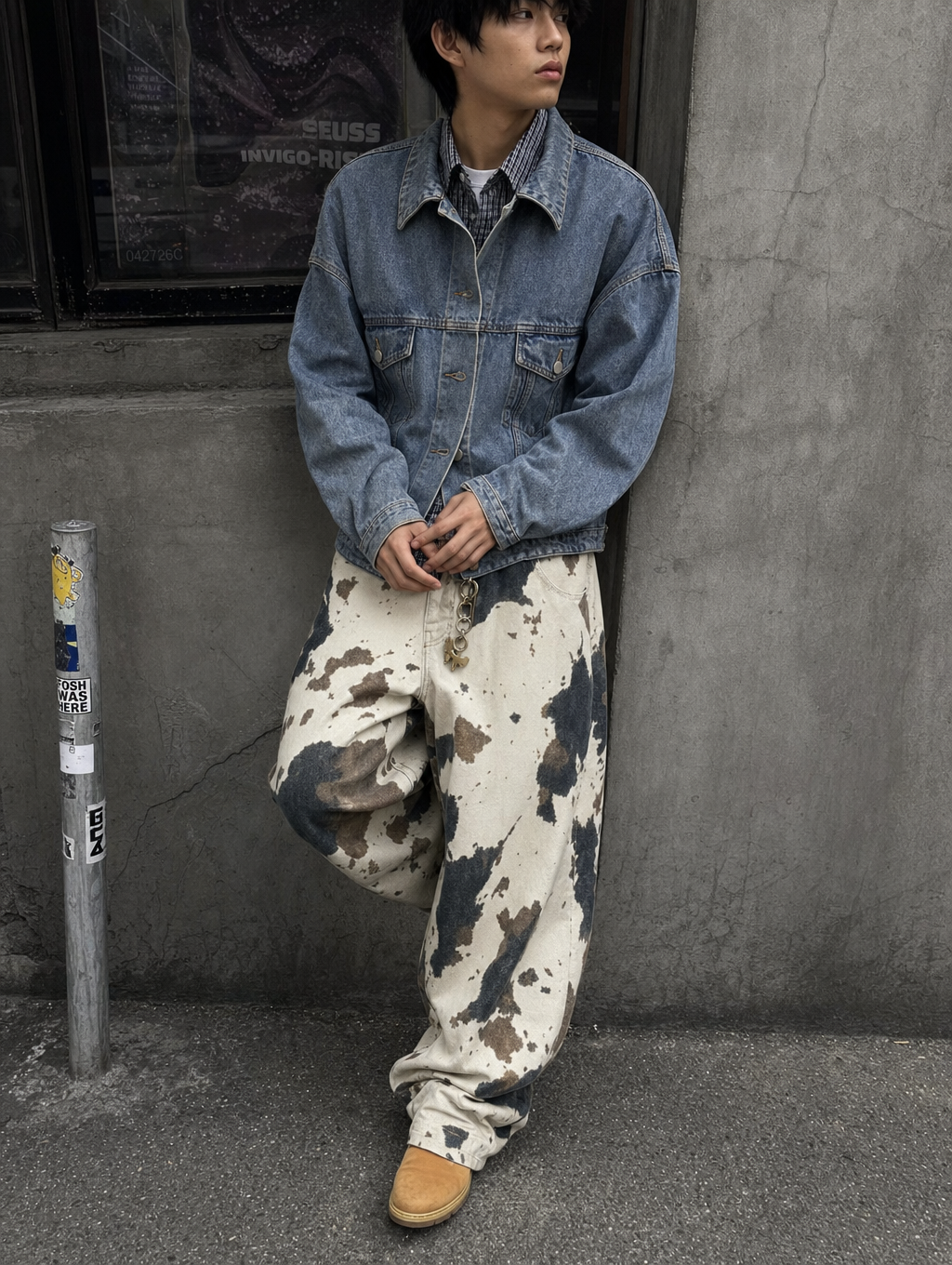 UNSEEN-Studios Outland Camo Jeans