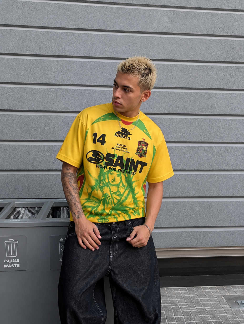 UNSEEN-Studios Saint 14 Jersey Tee