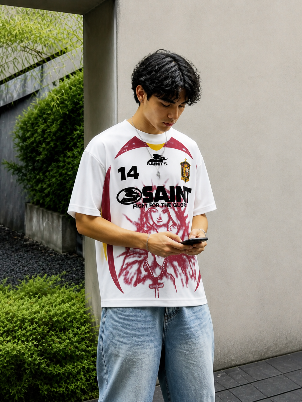 UNSEEN-Studios Saint 14 Jersey Tee