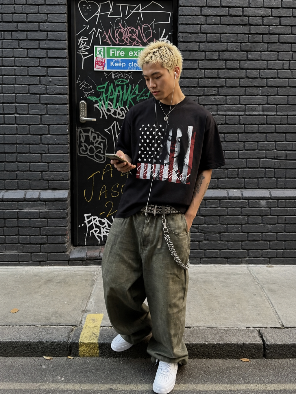UNSEEN-Studios Liberty Portrait Tee