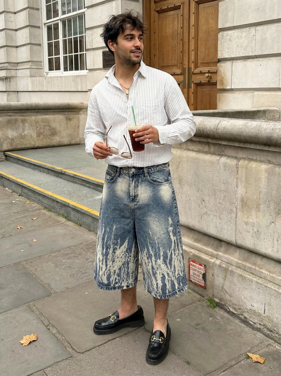 UNSEEN-Studios Paint Jorts