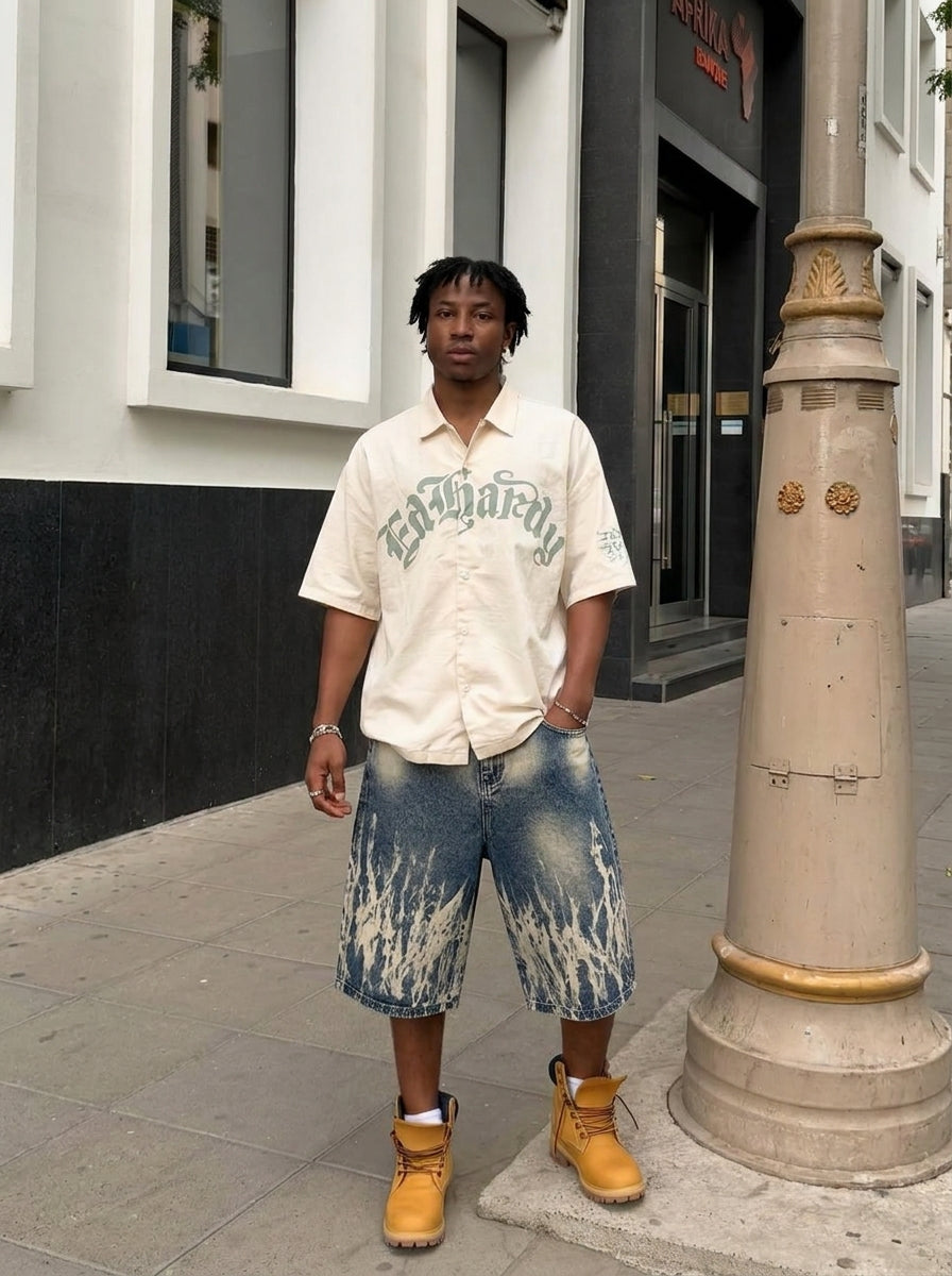 UNSEEN-Studios Paint Jorts