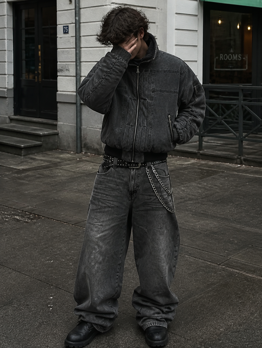 UNSEEN-Studios Utility Collar Jacket