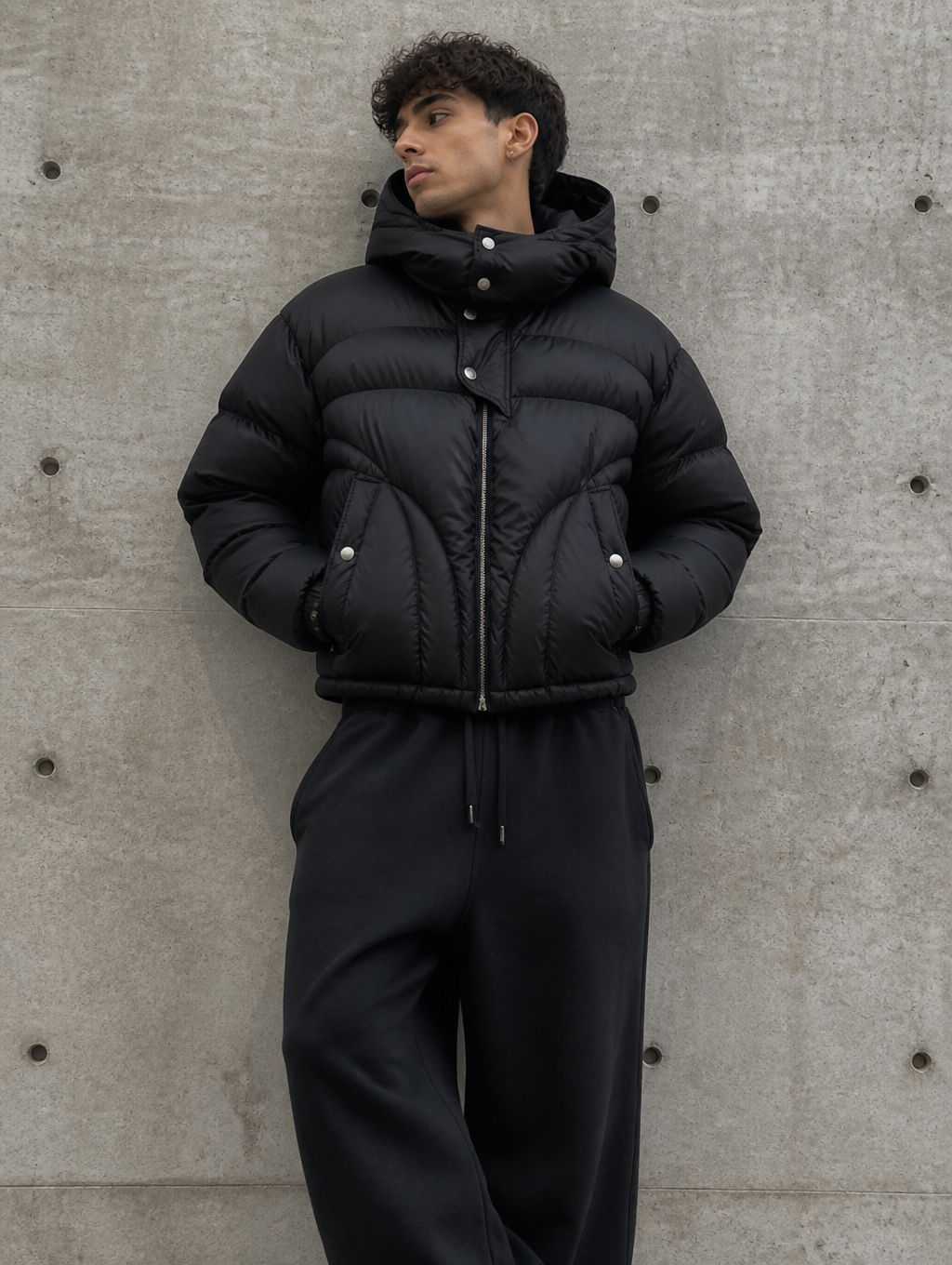UNSEEN-Studios Snowfall Puffer Jacket
