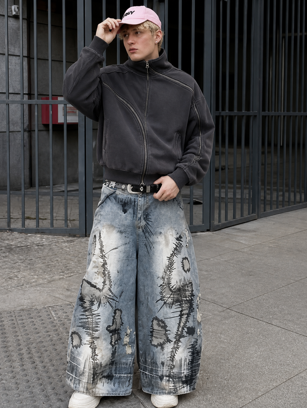 UNSEEN-Studios Spiral Neck Sweater