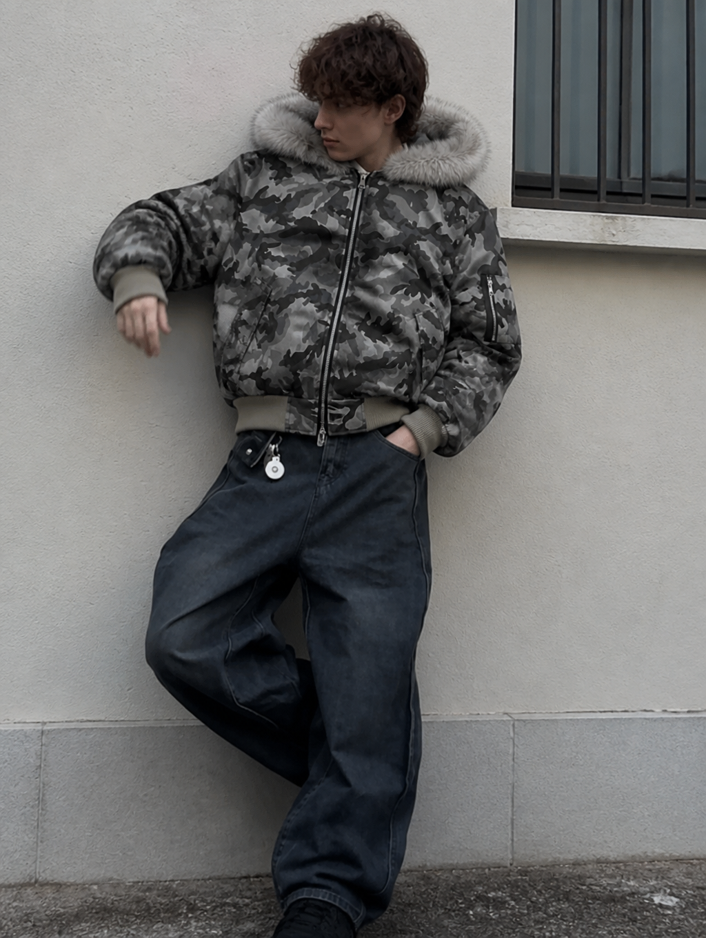 UNSEEN-Studios Arctic Hunter Fur Jacket