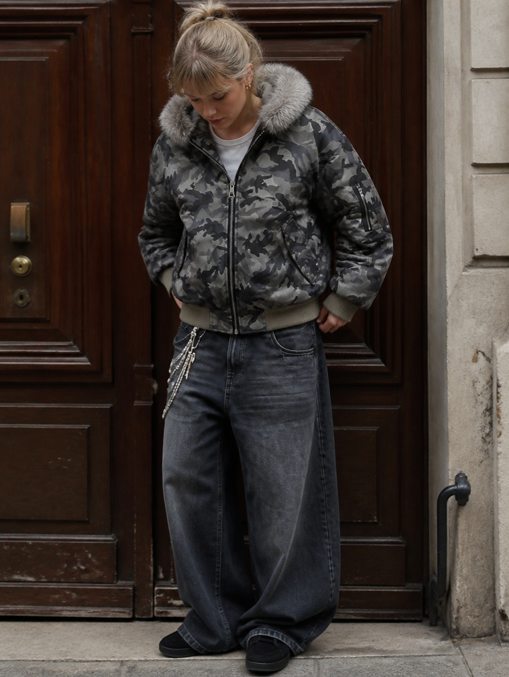UNSEEN-Studios Arctic Hunter Fur Jacket