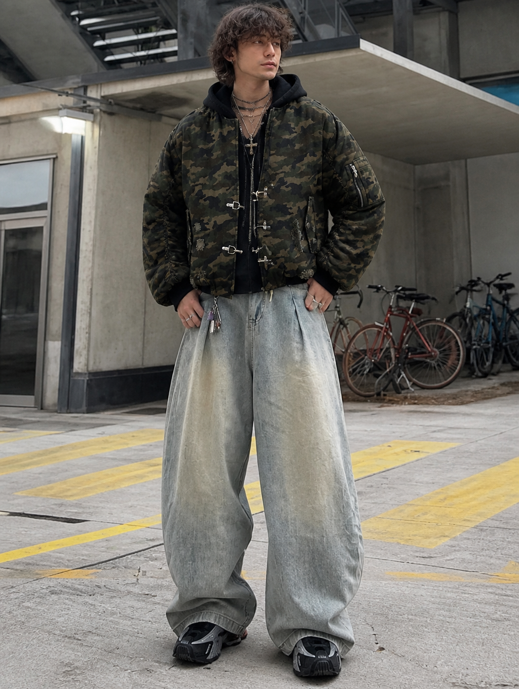 UNSEEN-Studios Combat Lock Bomber Jacket