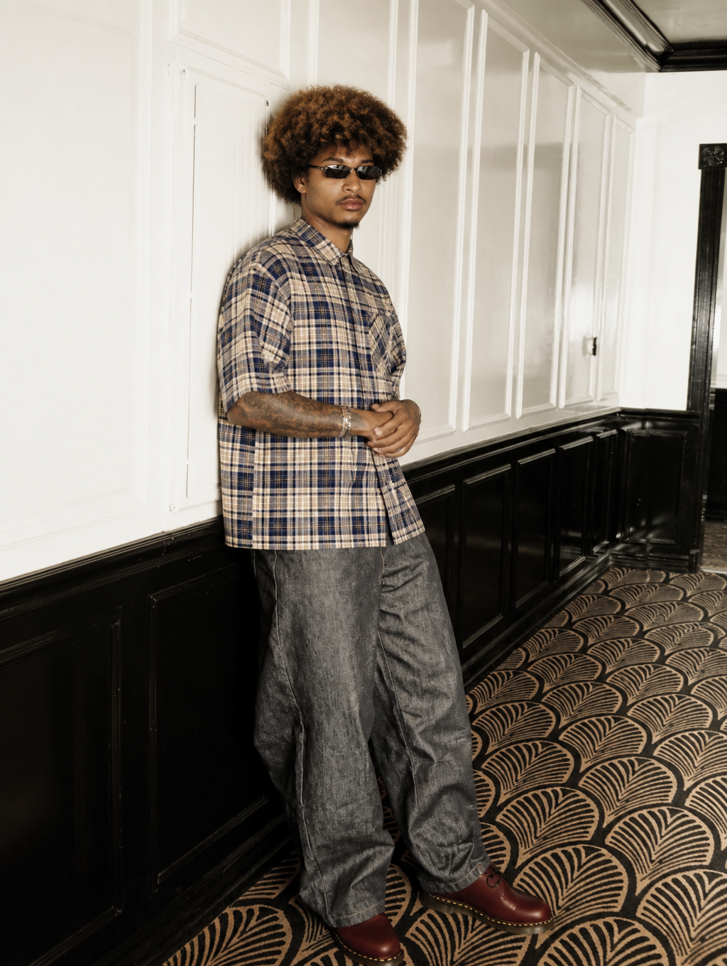 UNSEEN-Studios Heritage Check Shirt