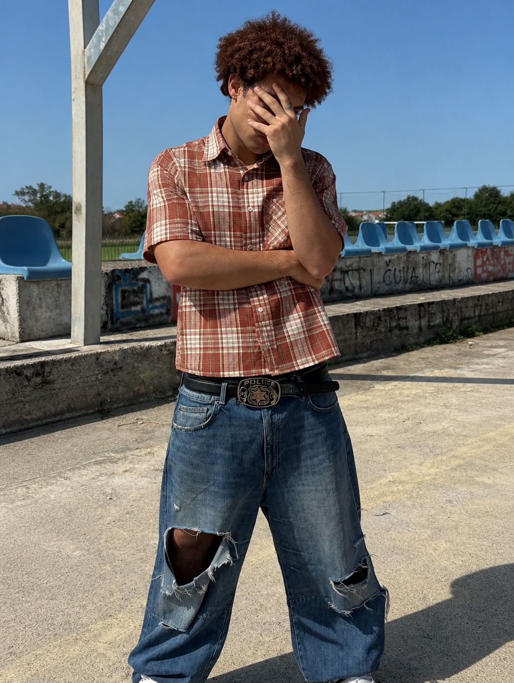 UNSEEN-Studios Heritage Check Shirt
