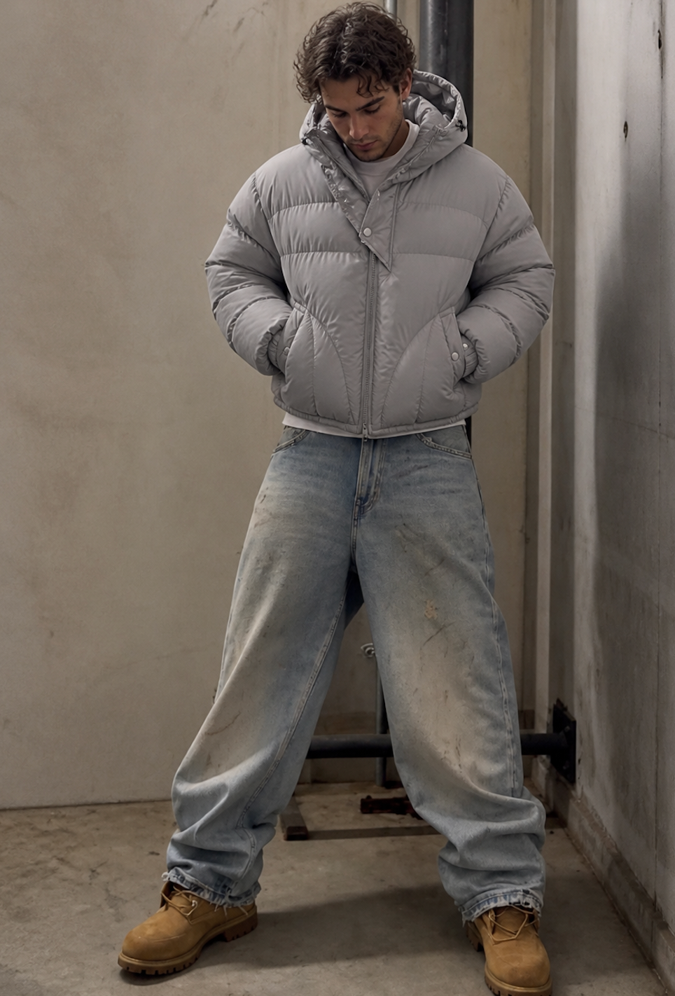 UNSEEN-Studios Snowfall Puffer Jacket
