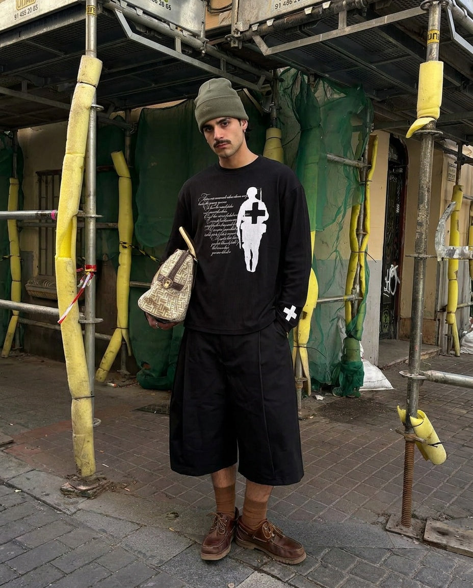 UNSEEN-Studios Soldier Cross Longsleeve