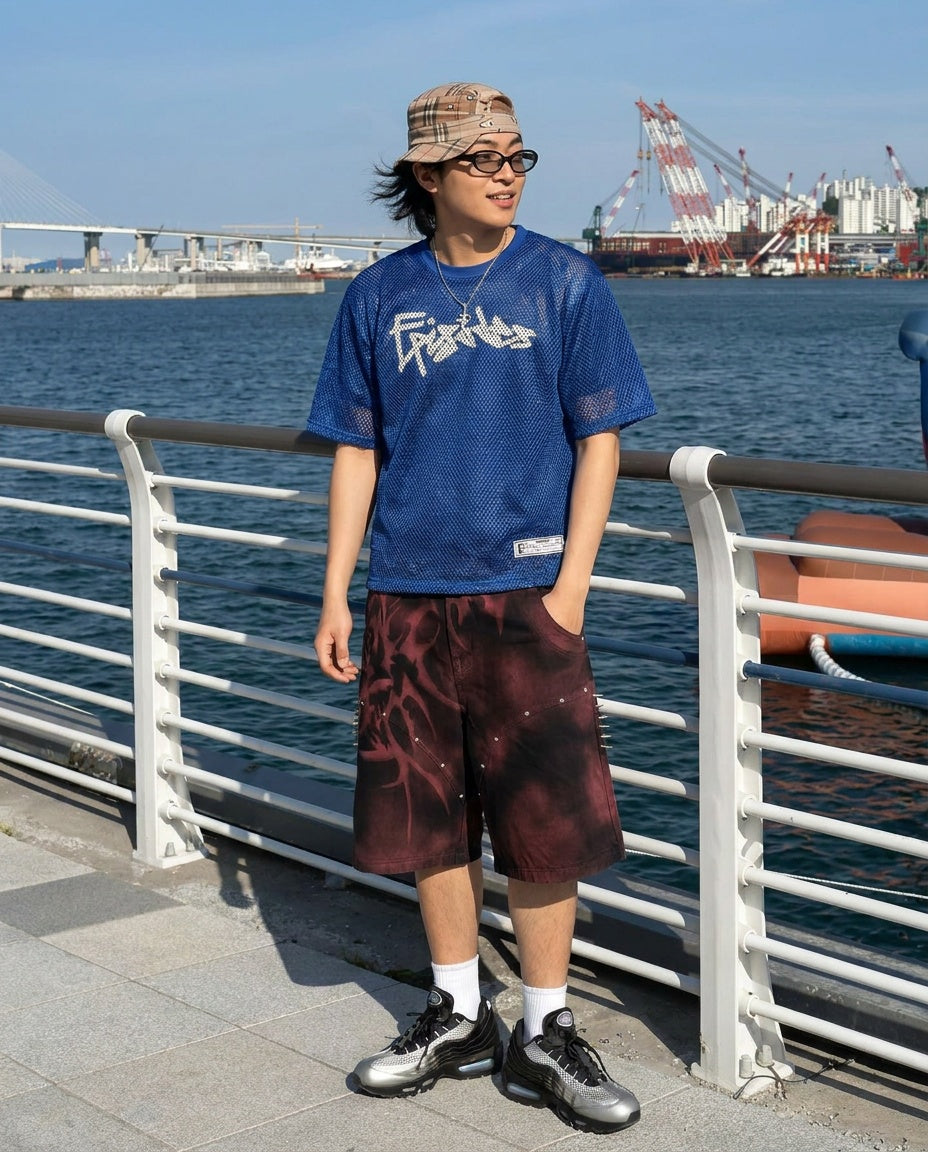 UNSEEN x ATSF30 Cyber Biker Shorts