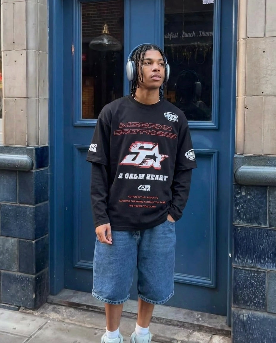 UNSEEN-Studios Layered Racer Longsleeve