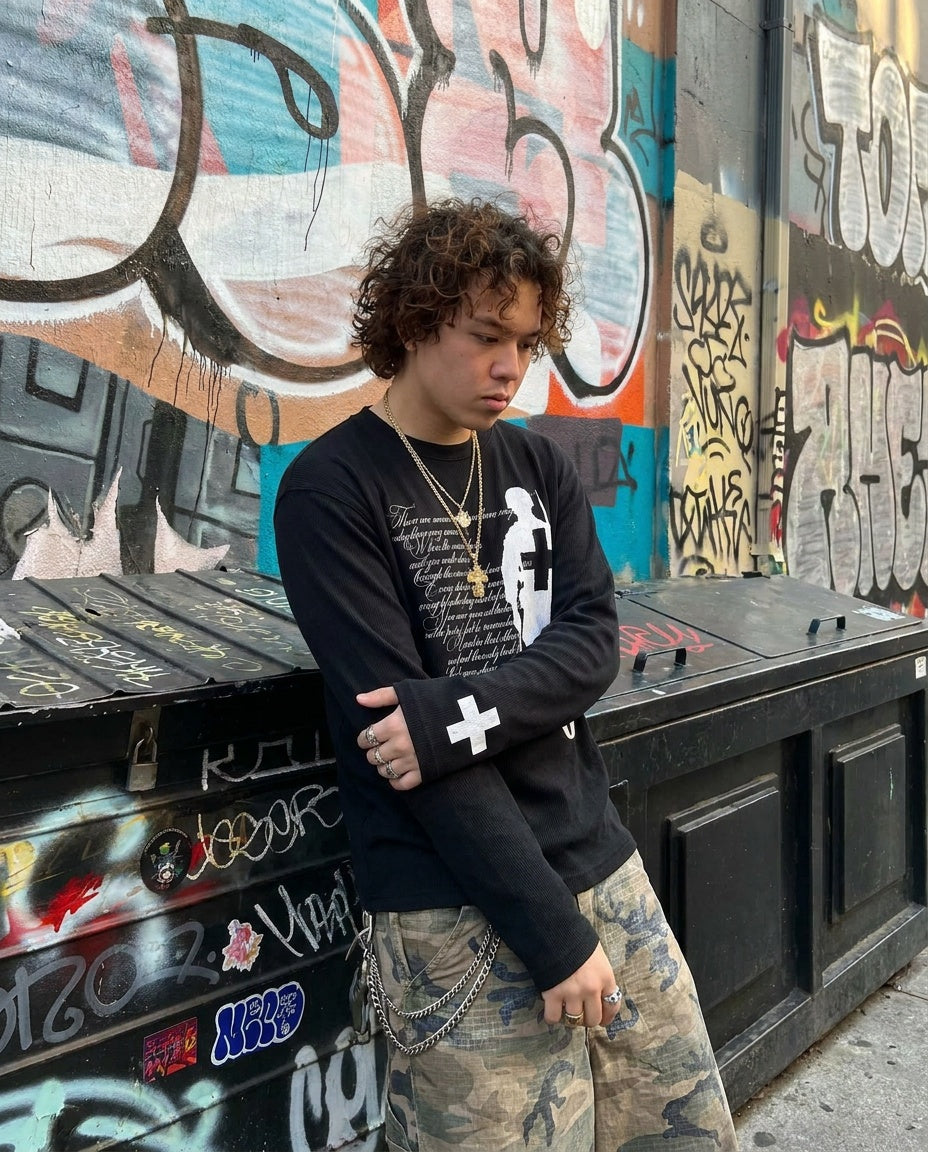 UNSEEN-Studios Soldier Cross Longsleeve