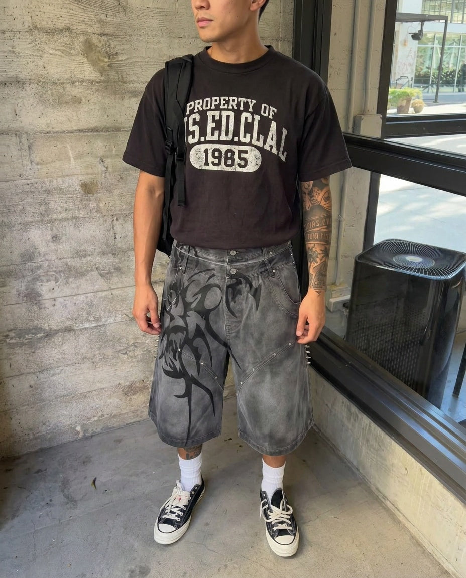UNSEEN x ATSF30 Cyber Biker Shorts