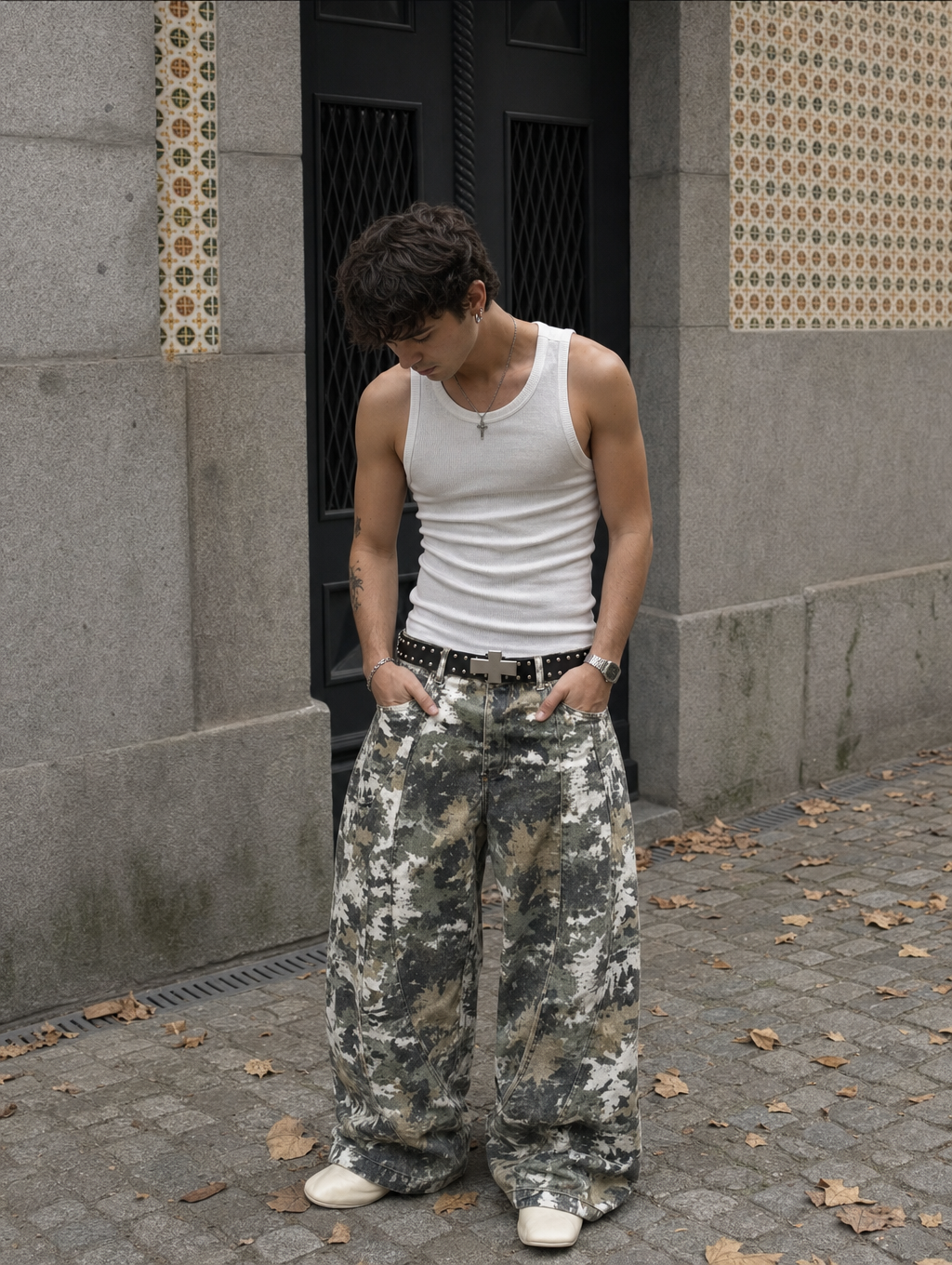 UNSEEN-Studios Cross Stud Belt