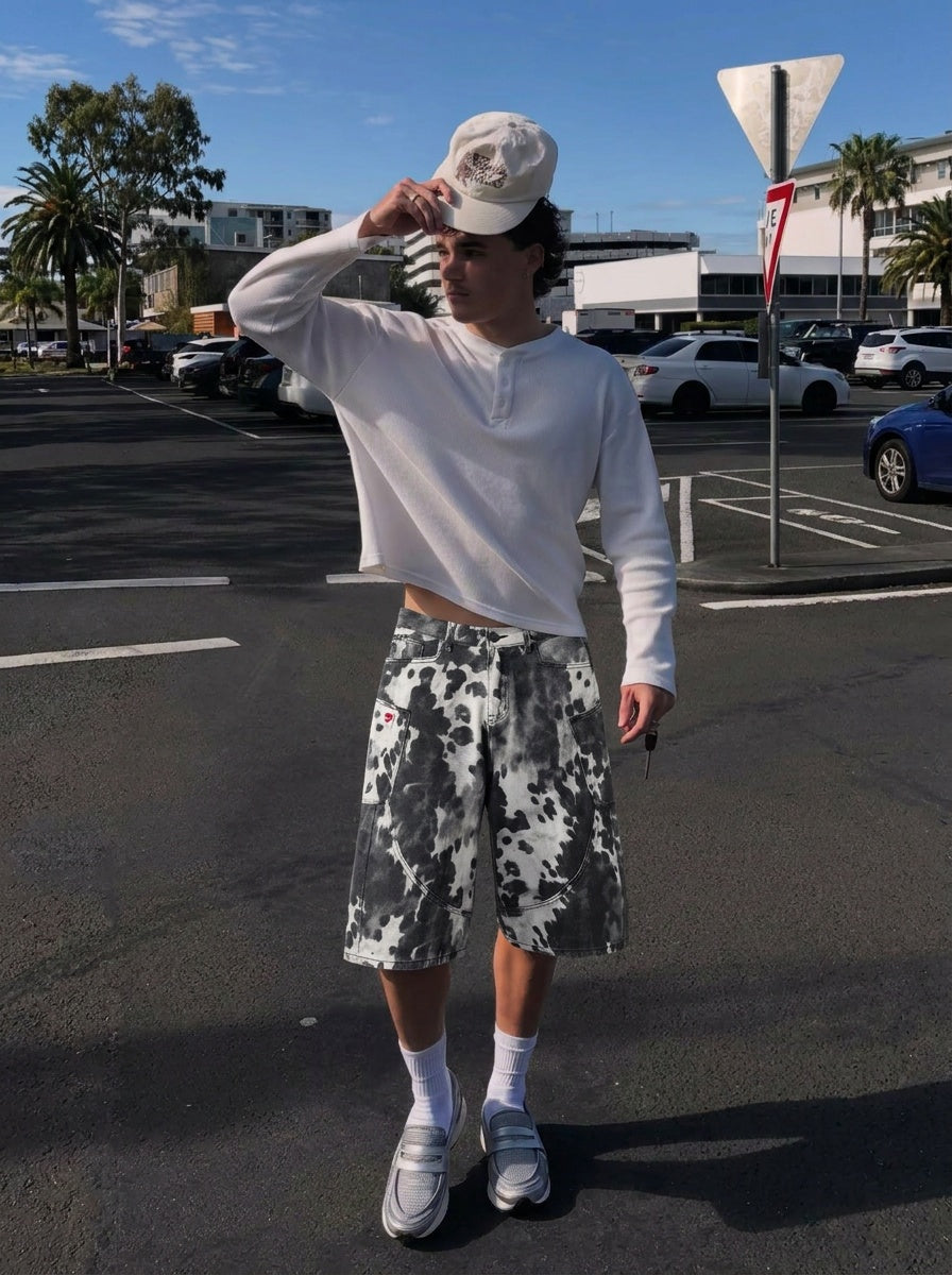 UNSEEN-Studios Cowhide Jorts