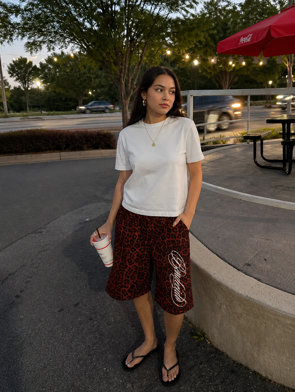 UNSEEN-Studios Savage Leopard Shorts