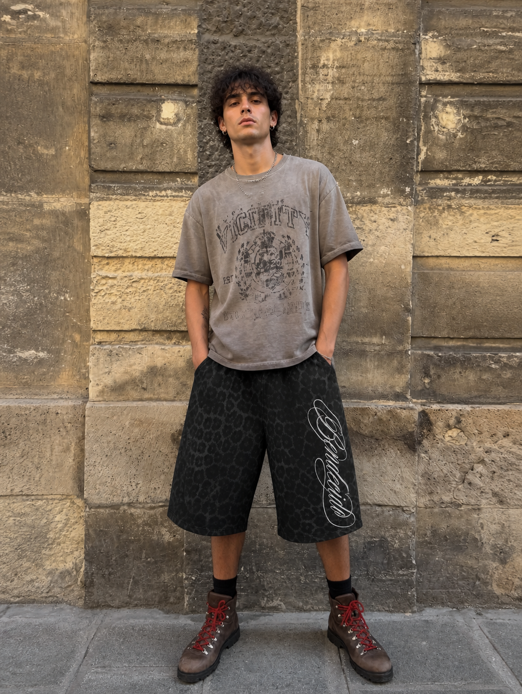 UNSEEN-Studios Savage Leopard Shorts
