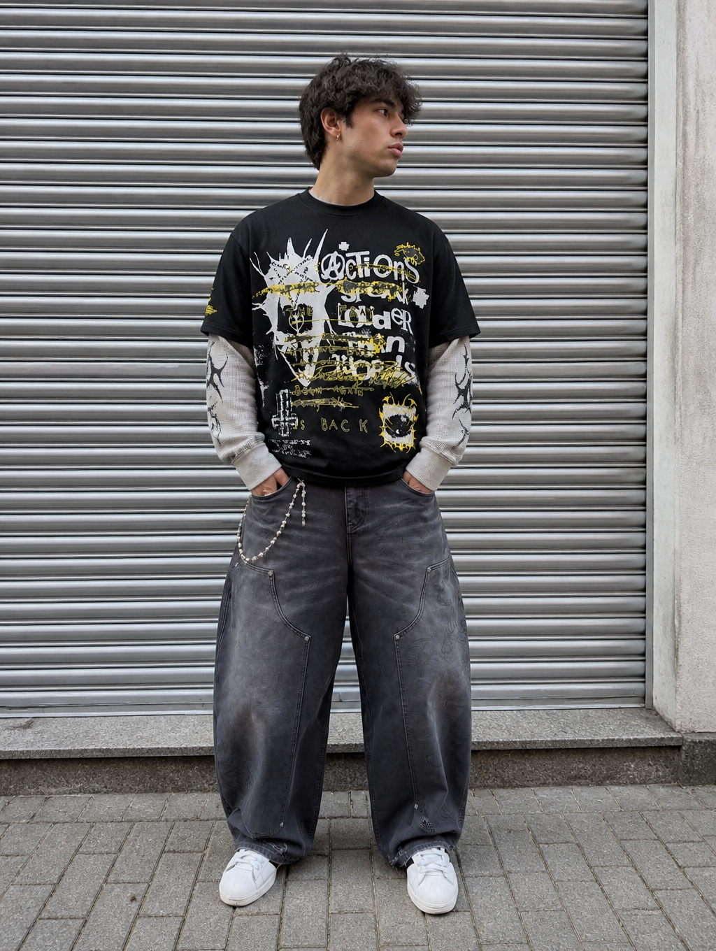 UNSEEN-Studios Phantom Layered Longsleeve