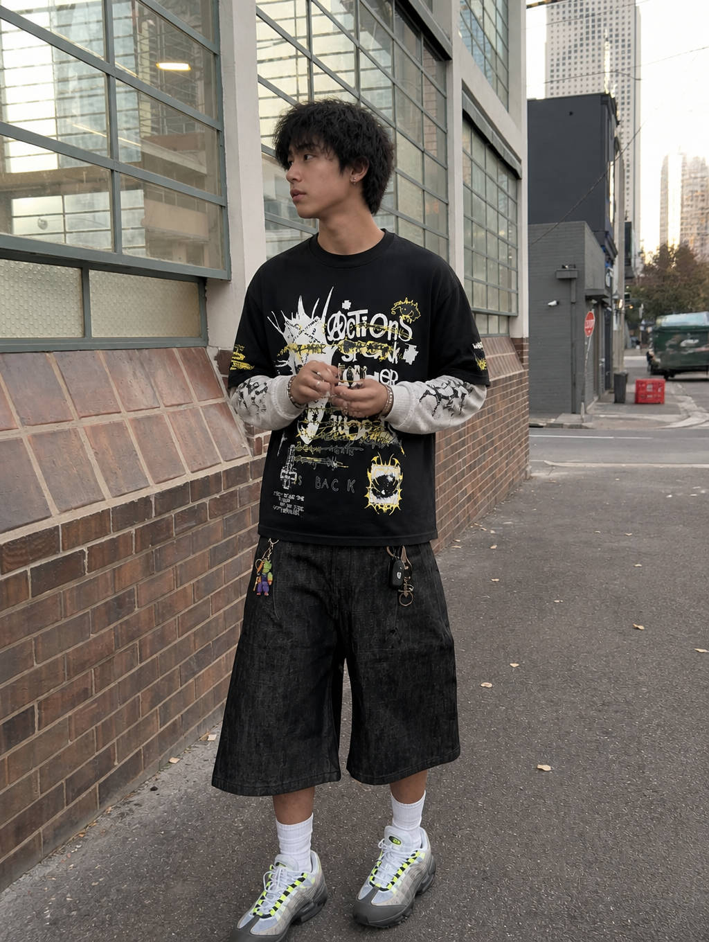 UNSEEN-Studios Phantom Layered Longsleeve