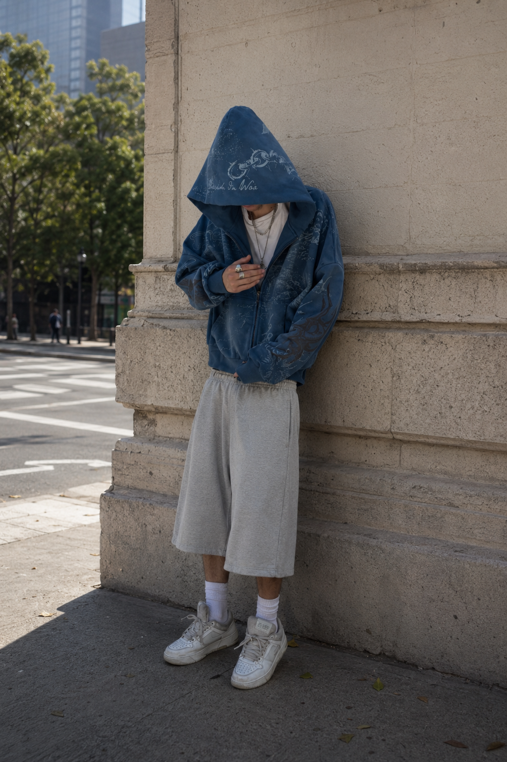 UNSEEN-Studios Essential Baggy Sweat Shorts